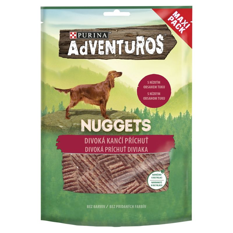 Purina ADVENTUROS Nuggets - porc, 300g