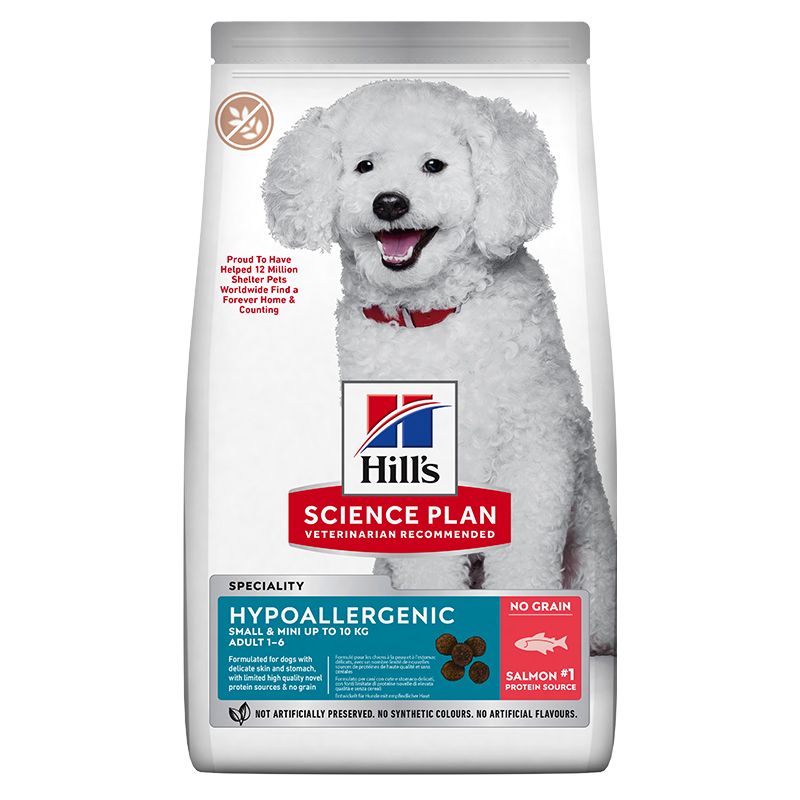 Hill's Science Plan Canine Adult Hypoallergenic Small & Mini Salmon 1,5 kg