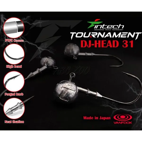 Intech Jig Tournament DJ-Head 31 de dimensiuni. 6/0 8g | ABC-ZOO