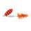 Abu Garcia Reflex White Spinners 18g Fire Tiger