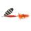 Abu Garcia Reflex Red Spinners 12g Orange Copper Holo