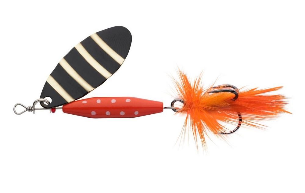 Abu Garcia Reflex Red Spinners 12g Zebra
