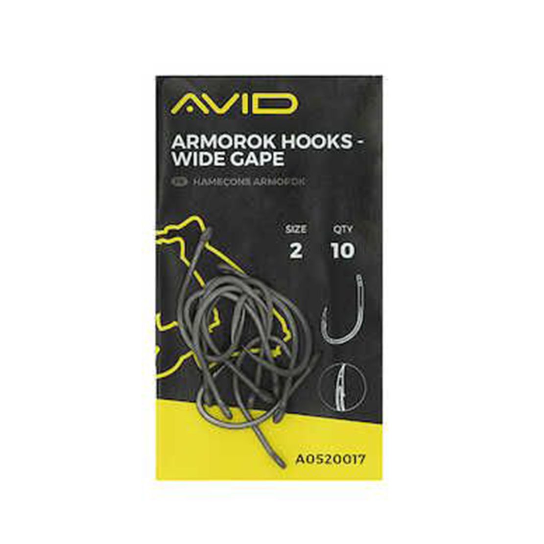 Avid Carp Armorok Cârlige - Wide Gape 6