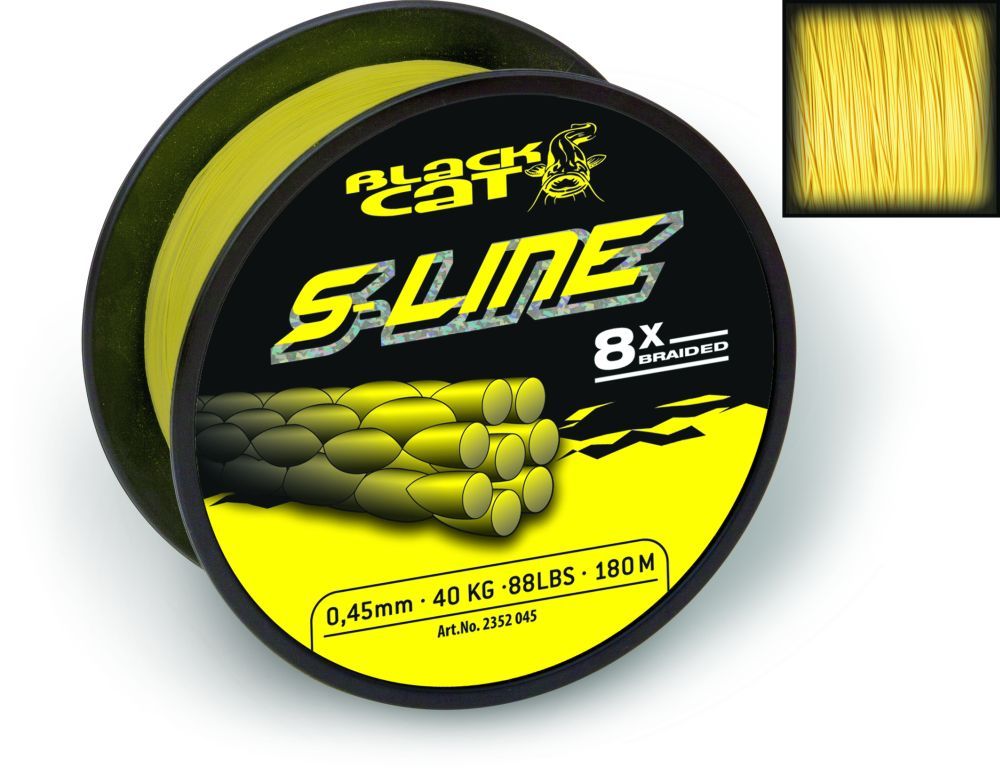 Black Cat S-Line Galben 0,45mm/3000m