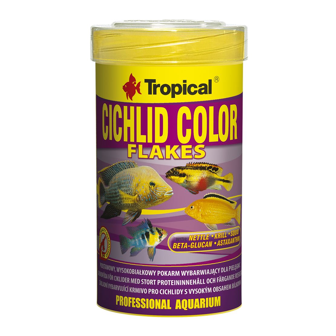 TROPICAL Cichlid colour fulgi 250ml/50g