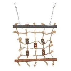 Jucărie pentru păsări- perete de căţărat ce se poate ataşa, 27 x 24 cm