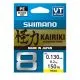Shimano Kairiki 8 Yellow 150m/0,13mm