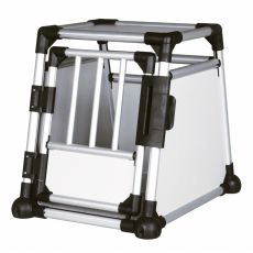 Cuşcă  aluminiu  transport câini pentru automobil - 48 x 57 x 64 cm