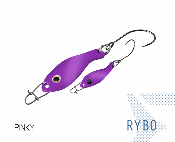 Lingurita oscilanta Delphin RYBO 8/0,5g Pinky