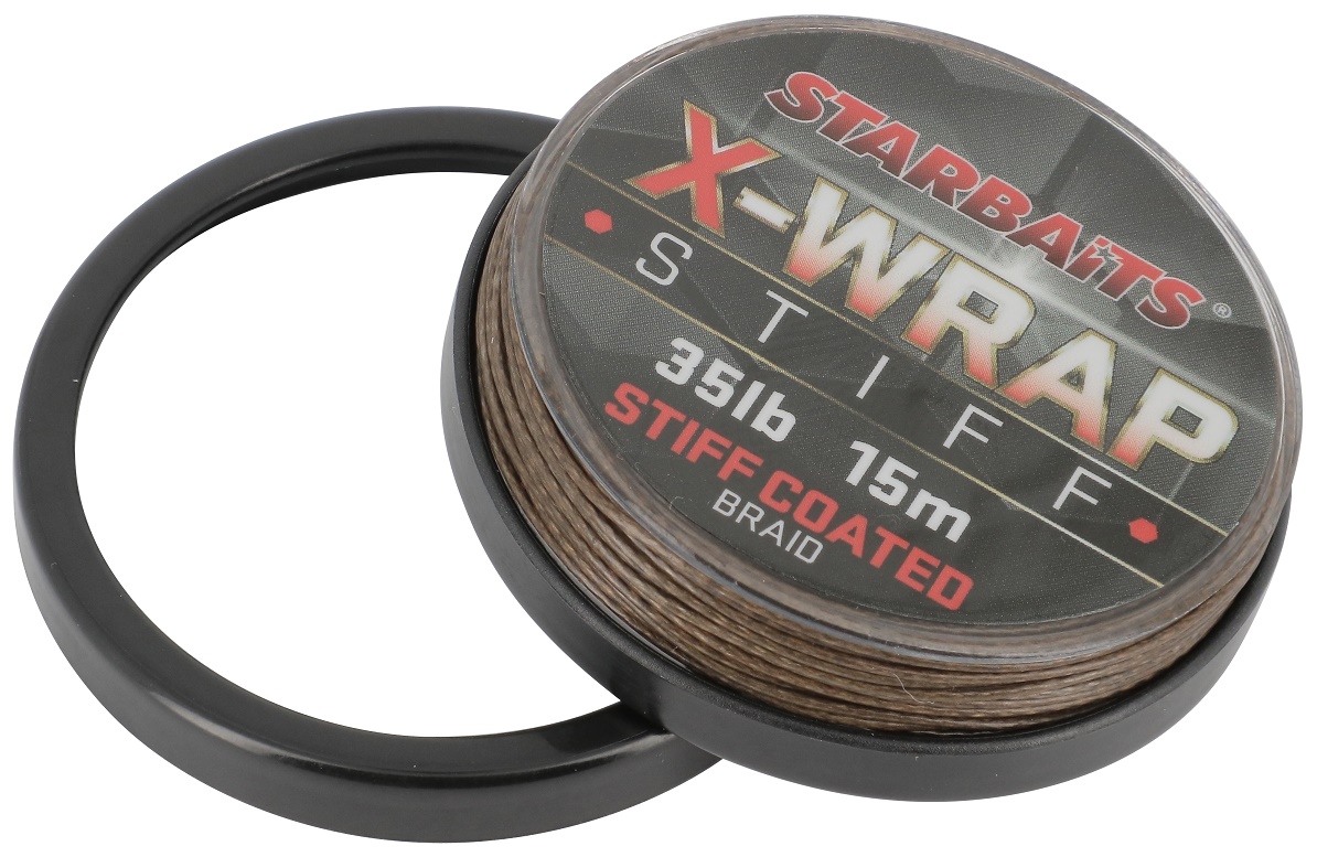 Starbaits coated braid X WRAP STIFF COATED 15m 35lb