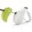 Lesă Amigo Small, pentru c&acirc;ini de p&acirc;nă la 15kg - lungime 5m, culoare alb/verde