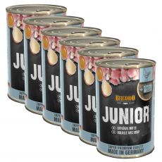 BELCANDO Junior - Poultry with egg - 6 x 400g