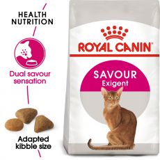 Royal Canin SAVOUR EXIGENT - hrană pentru pisicile pretențioase 9 + 1 kg CADOU