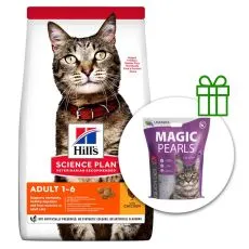 Hill's Science Plan Feline Adult Chicken 10 kg + așternut GRATUIT