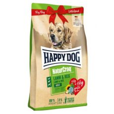 Happy Dog NaturCroq LAMM & REIS 15 kg + 3 kg GRATUIT