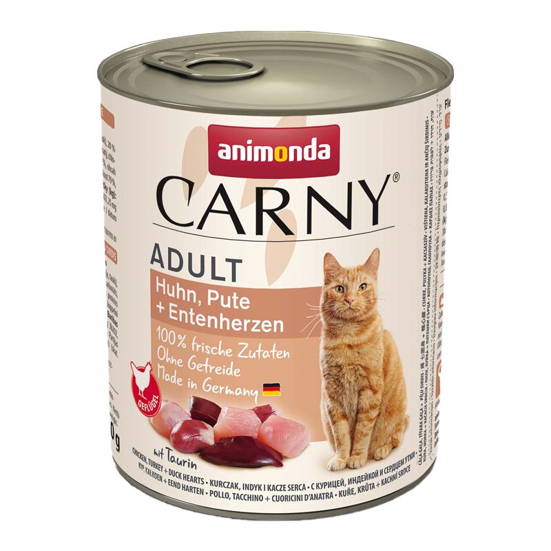 Animonda Carny Adult - pui, curcan și rață 800 g