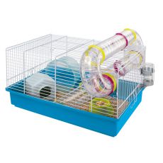 Cuşcă Paula pentru hamsteri - cu accesorii din plastic