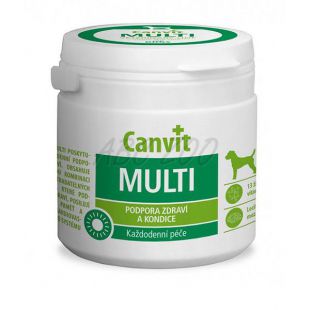 Canvit Multi - produs cu  multivitamine 100 tbl. / 100 g