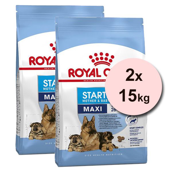 ROYAL CANIN MAXI STARTER MOTHER AND BABY DOG 2 x 15 kg