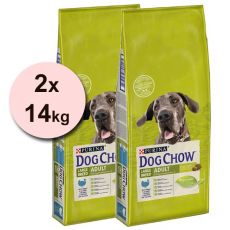 PURINA DOG CHOW ADULT LARGE BREED Curcan 2 x 14 kg