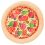 Jucărie de pluș Pizza 26 cm