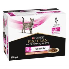 Purina Pro Plan Veterinary Diets Feline – UR St/Ox Urinary Salmon 10 x 85 g