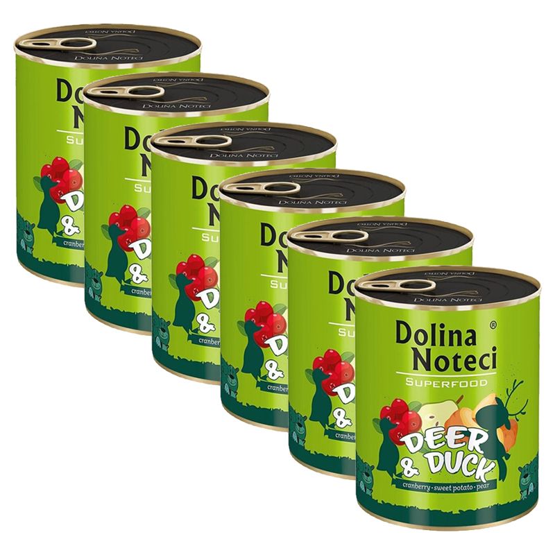 Dolina Noteci Superfood Deer & Duck 6 x 800 g
