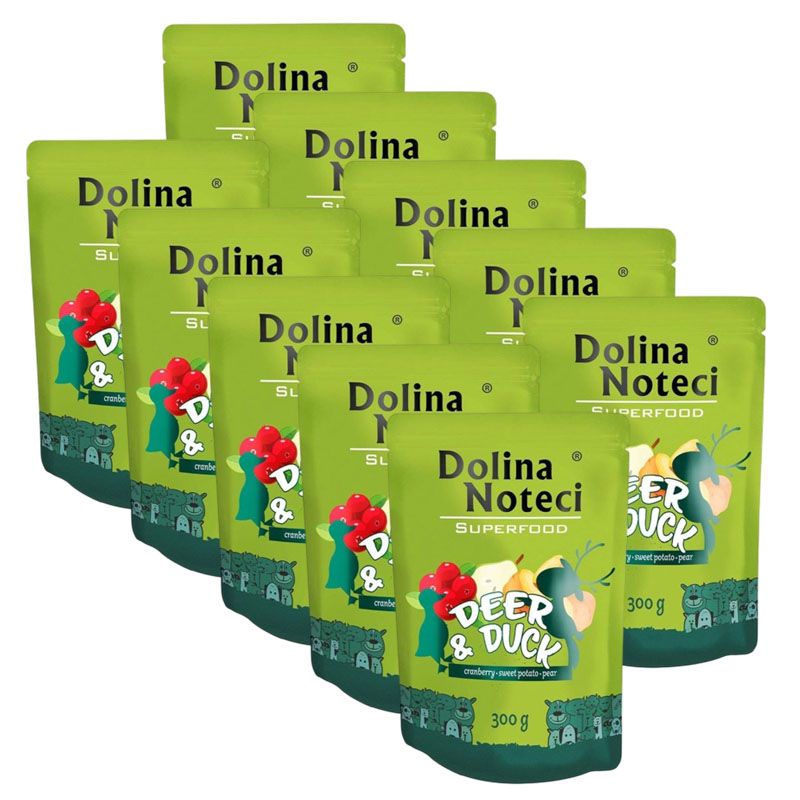 Dolina Noteci Superfood Deer & Duck 10 x 300 g