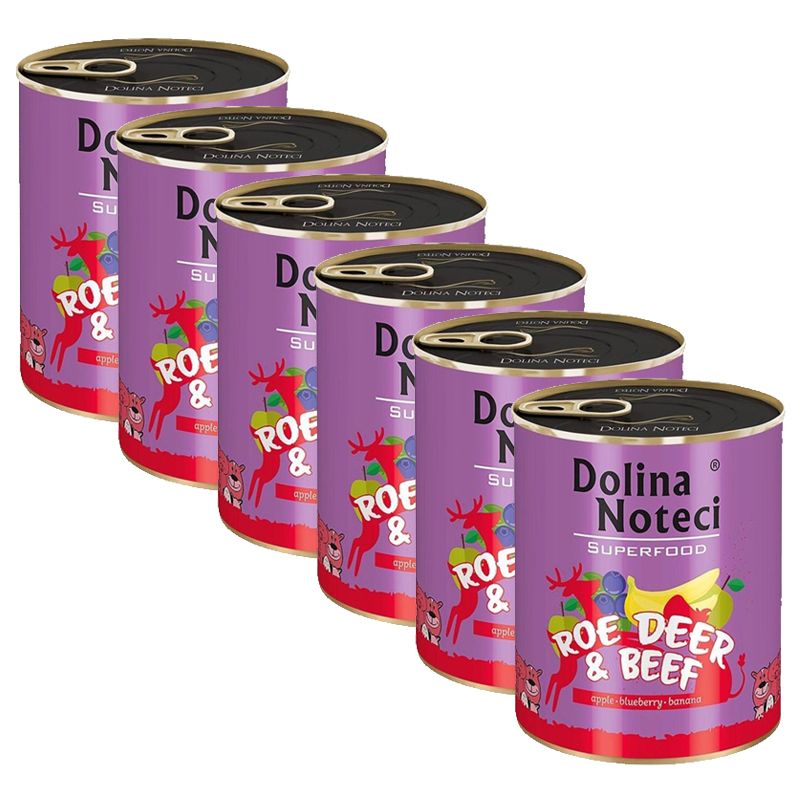 Dolina Noteci Superfood Venison & Beef 6 x 800 g