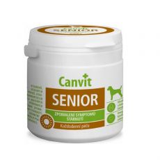 Canvit Senior - Supliment de vitamine anti-îmbătrânire pentru câini 100 tbl. / 100 g