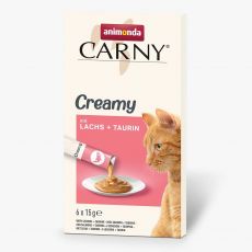 Animonda Carny Adult Creamy - somon și taurină 6 x 15 g