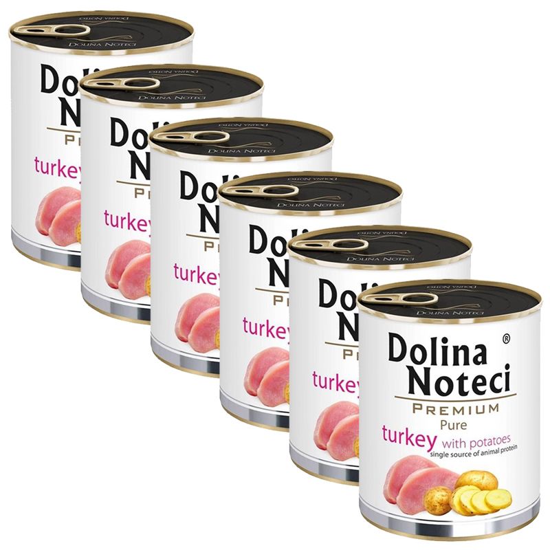 Dolina Noteci Premium Pure Turkey with Potatoes 6 x 800 g