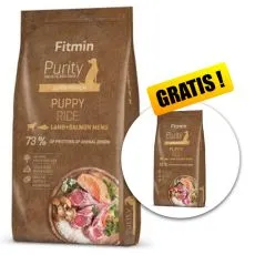 Fitmin Purity Puppy Rice Lamb & Salmon 12 kg + 2 kg GRATUIT