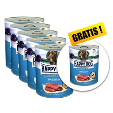 Happy Dog Wild Pur Sweden 800g / venison 5+1 GRATUIT