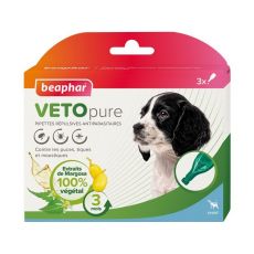 Beaphar Picături împotriva insectelor,pentru căței, natural - 3 bucăți
