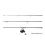 Set pentru crap Delphin CORSAR 360cm/2 diel + 8T