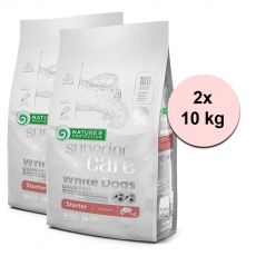 Natures Protection SC GF White Dog Puppy Salmon 2 x 10 kg