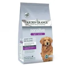 ARDEN GRANGE Sensitive light/senior 12 kg - AMBALAJ DETERIORAT