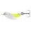 Savage Gear Grub Spinners Silver Yellow, mărimea 1, 3.8g