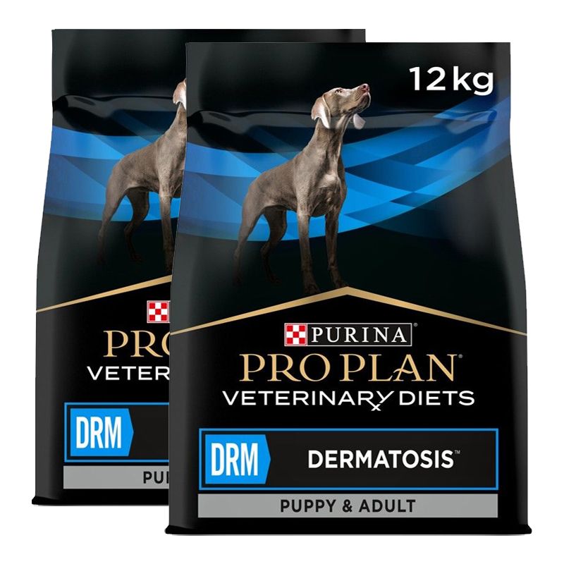 Purina Pro Plan Veterinary Diets Canine - DRM Dermatosis 2 x 12 kg