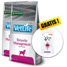 Farmina Vet Life Struvite Management Canine 2x12 kg + Arpalit NEO GRATUIT