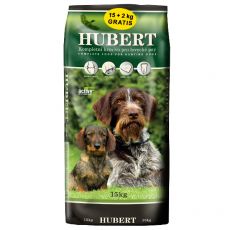 HUBERT hrană pentru câini de vânătoare 15 + 2 kg GRATUIT - AMBALAJ DETERIORAT
