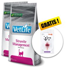 Farmina Vet Life Struvite Management Feline 2x5 kg + Arpalit NEO GRATUIT