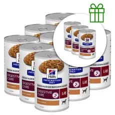 Hill's Prescription Diet i/d Digestive Care conserve pentru c&acirc;ini 360 g, 9+3 GRATUIT