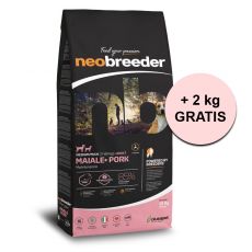 Alleva NEO BREEDER dog adult medium & maxi pork 12 kg + 2 kg GRATUIT