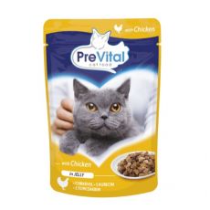 PreVital Cat cu pui în aspic 100 g