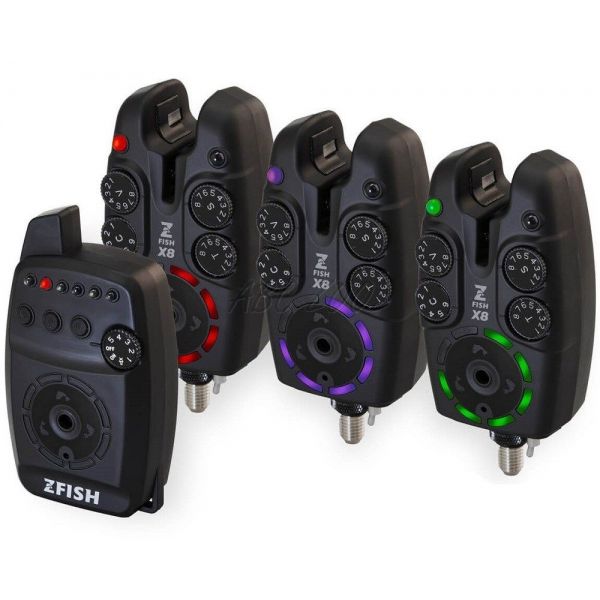 Zfish Bite Bite Alarm Set ZX8 3+1 | ABC-ZOO