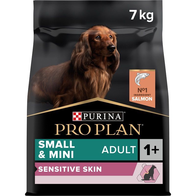 Purina PRO PLAN ADULT Small & Mini Piele sensibilă - 7kg