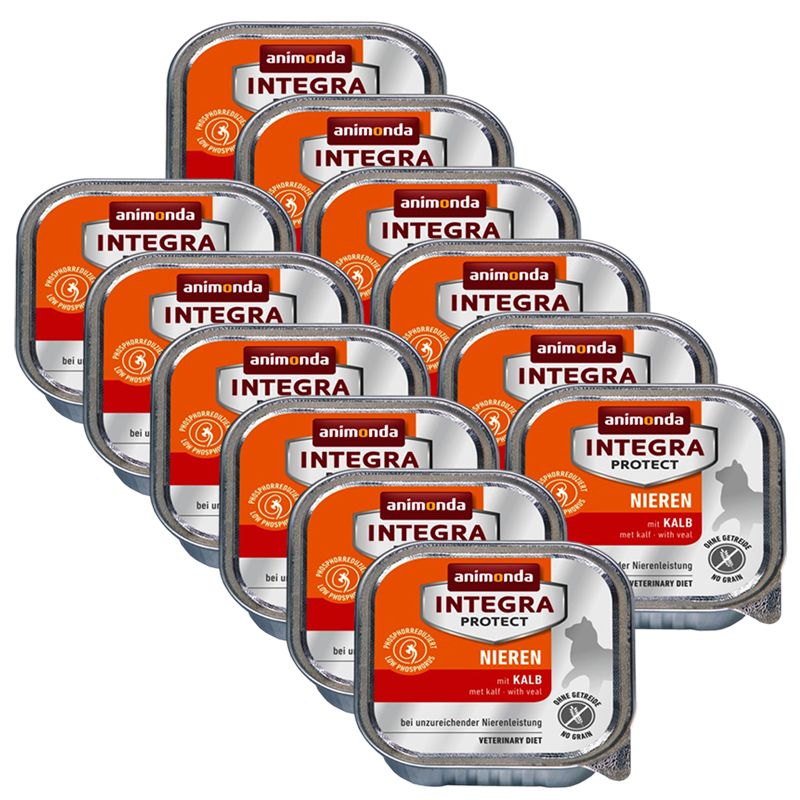 Animonda Integra Protect Cat Nieren Kidney - vițel 12 x 100 g