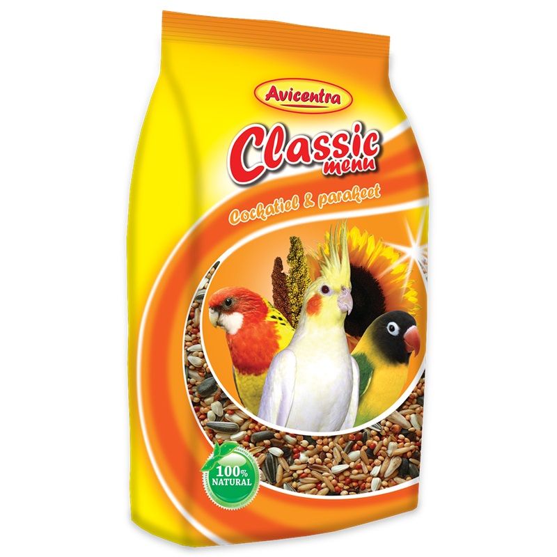 Avicentra Classic Menu Papagal mic 1 kg